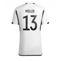 Germany Thomas Muller #13 Replica Home Shirt World Cup 2022 Short Sleeve